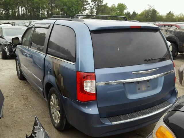 2A4RR8DG0BR747264 - 2011 CHRYSLER TOWN & COU 蓝色 照片 3