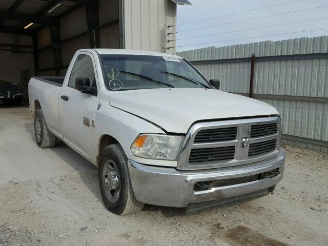 3C6LD4AL8CG300538 - 2012 DODGE RAM 2500 S WHITE photo 1