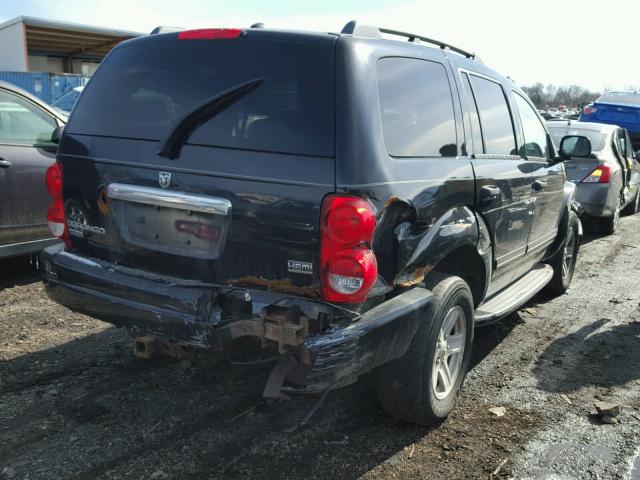 1D4HB58DX5F624302 - 2005 DODGE DURANGO LI BLACK photo 4