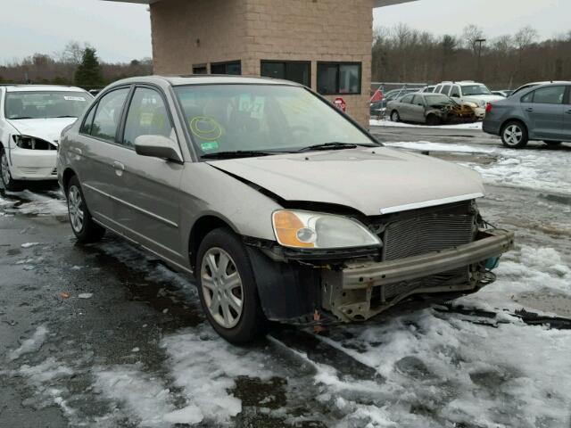 2HGES26743H606905 - 2003 HONDA CIVIC EX Մոխրագույն լուսանկար 1