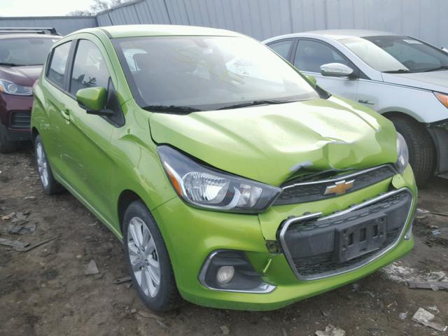 KL8CD6SA0GC606250 - 2016 CHEVROLET SPARK 1LT GREEN photo 1