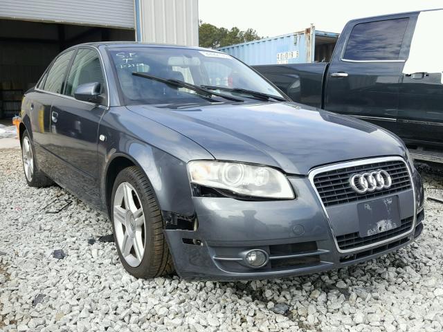 WAUDF78E96A260972 - 2006 AUDI A4 2.0T QU GRAY photo 1