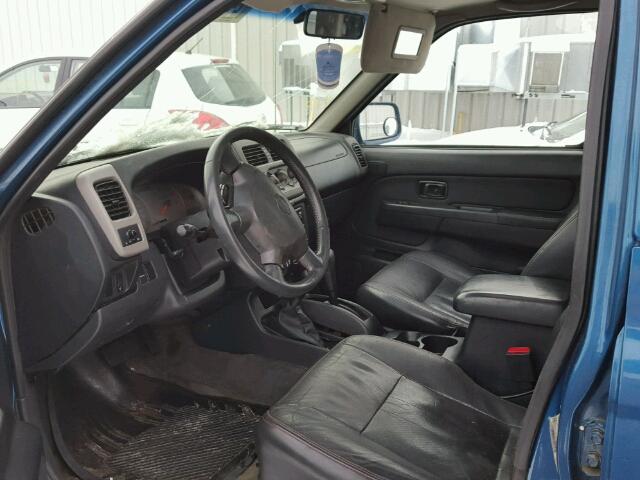 1N6MD27Y31C360261 - 2001 NISSAN FRONTIER C BLUE photo 5