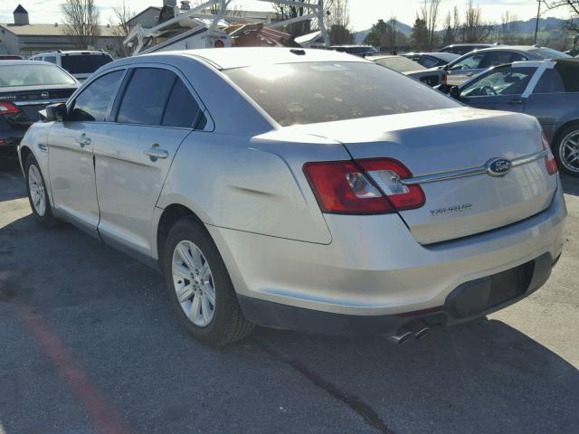 1FAHP2DW4BG145843 - 2011 FORD TAURUS SE SILVER photo 3