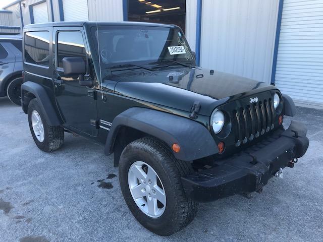 1J4AA2D10BL512370 - 2011 JEEP WRANGLER S GREEN photo 1