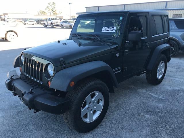 1J4AA2D10BL512370 - 2011 JEEP WRANGLER S GREEN photo 2