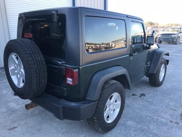 1J4AA2D10BL512370 - 2011 JEEP WRANGLER S GREEN photo 4