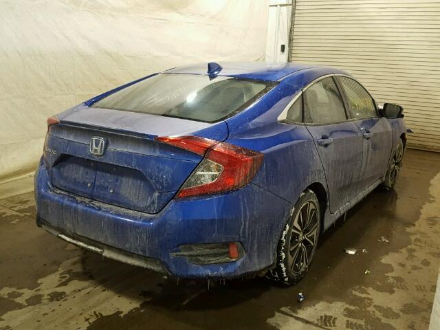 19XFC1F30GE209135 - 2016 HONDA CIVIC EX BLUE photo 4