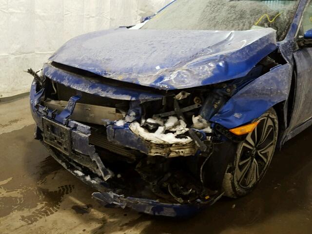 19XFC1F30GE209135 - 2016 HONDA CIVIC EX Mavi foto 9