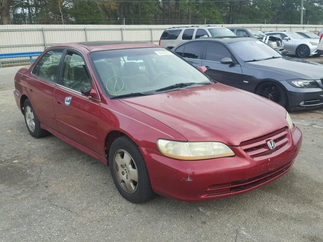 1HGCG165X2A016626 - 2002 HONDA ACCORD EX RED photo 1