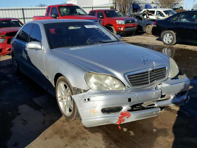 WDBNG75J61A179246 - 2001 MERCEDES-BENZ S 500 SILVER photo 1