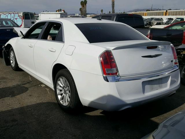 2C3CCAAG2EH140757 - 2014 CHRYSLER 300 WHITE photo 3