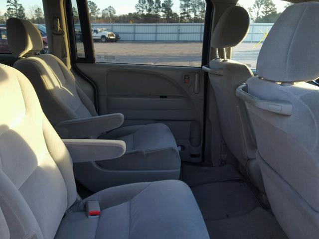 5FNRL38218B047072 - 2008 HONDA ODYSSEY LX GRAY photo 6