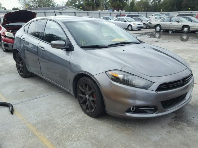 1C3CDFBA4DD337249 - 2013 DODGE DART SXT GRAY photo 1