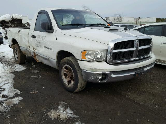 1D7HA16N34J256986 - 2004 DODGE RAM 1500 S WHITE photo 1