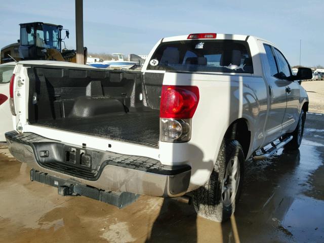 5TFRU54178X016386 - 2008 TOYOTA TUNDRA DOU WHITE photo 4