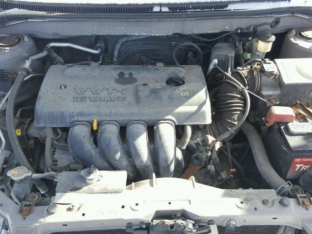 2T1BR38EX4C236599 - 2004 TOYOTA COROLLA CE GRAY photo 7