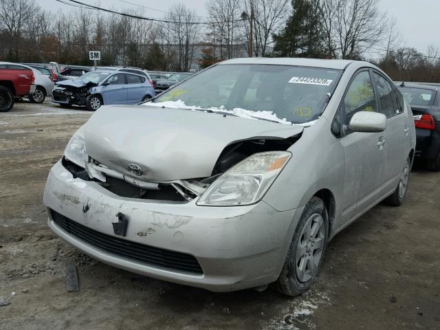 JTDKB20U253086533 - 2005 TOYOTA PRIUS SILVER photo 2