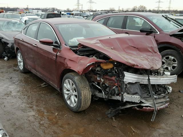 1C3CCCCB0FN548163 - 2015 CHRYSLER 200 C MAROON photo 1