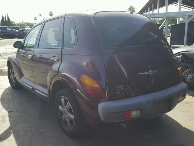 3C8FY68B32T321286 - 2002 CHRYSLER PT CRUISER PURPLE photo 3