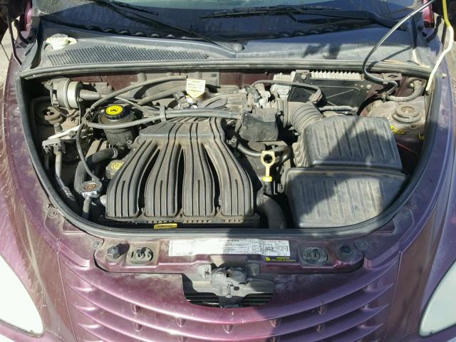 3C8FY68B32T321286 - 2002 CHRYSLER PT CRUISER PURPLE photo 7