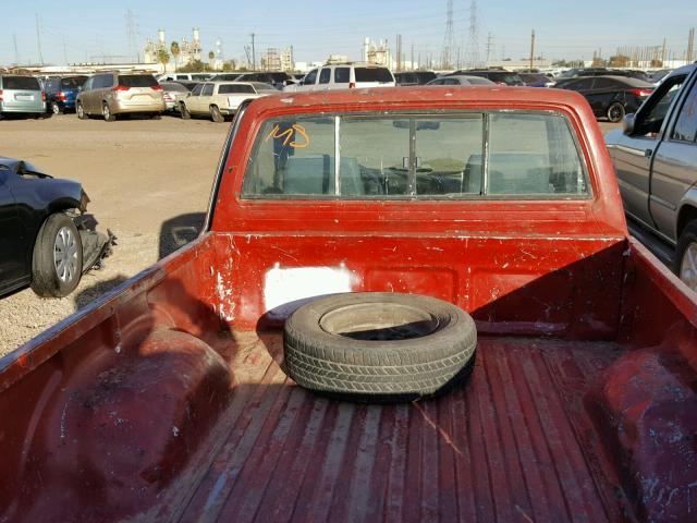 JT4RN81P5K0021223 - 1989 TOYOTA PICKUP 1/2 RED photo 6