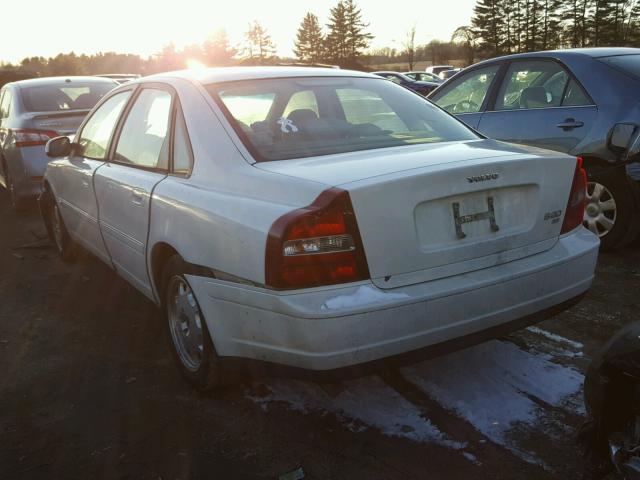 YV1TS92DX31300214 - 2003 VOLVO S80 WHITE photo 3