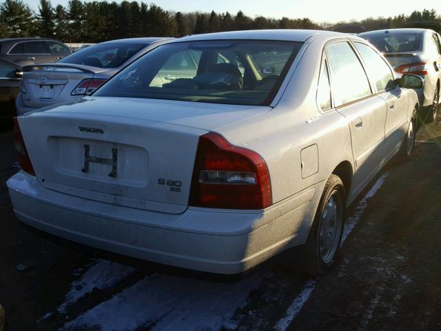 YV1TS92DX31300214 - 2003 VOLVO S80 WHITE photo 4