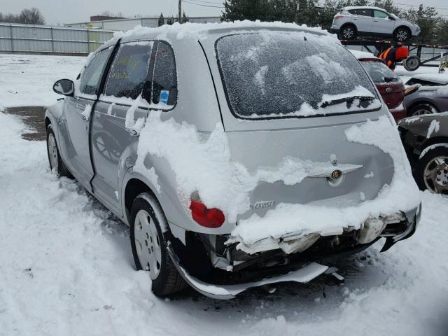 3A4FY48B77T549363 - 2007 CHRYSLER PT CRUISER SILVER photo 3