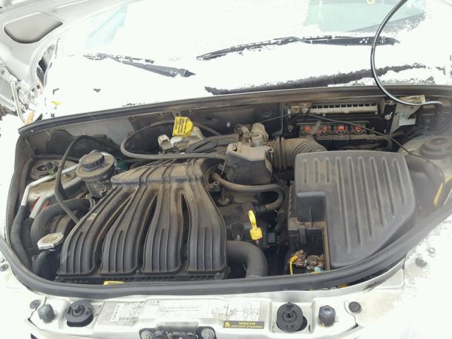 3A4FY48B77T549363 - 2007 CHRYSLER PT CRUISER SILVER photo 7