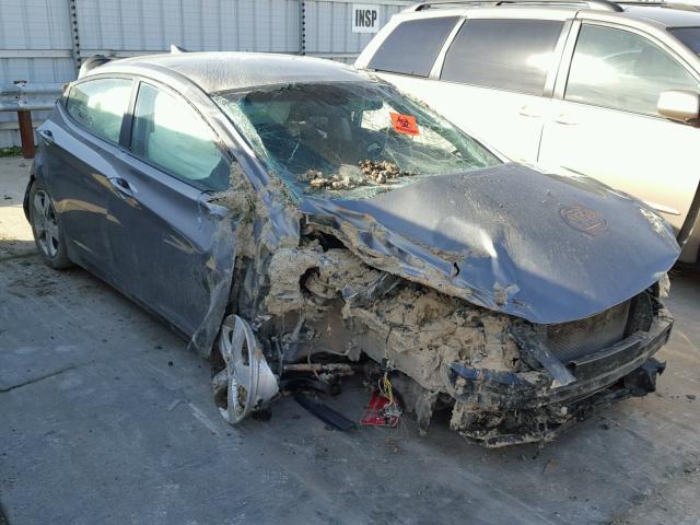 5NPDH4AE4DH447466 - 2013 HYUNDAI ELANTRA GL CHARCOAL photo 1