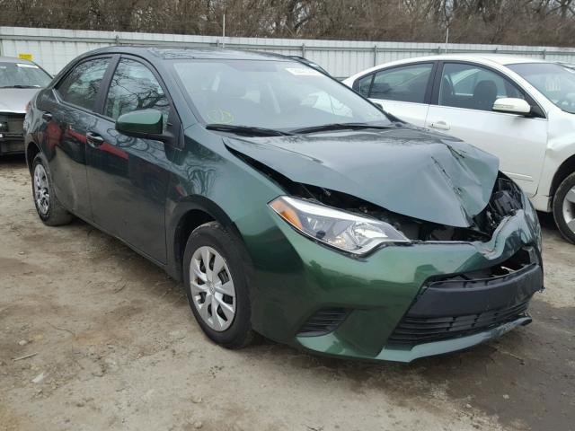 2T1BPRHE0EC042691 - 2014 TOYOTA COROLLA EC 绿色 照片 1
