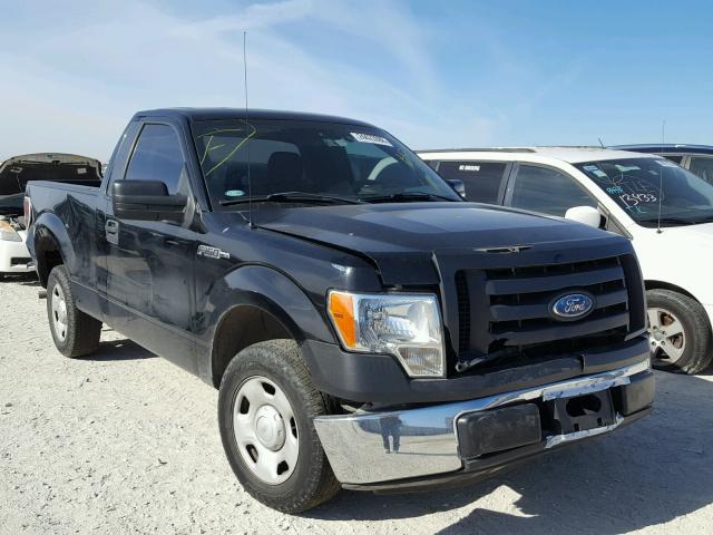 1FTRF12W39KB82730 - 2009 FORD F150 BLACK photo 1