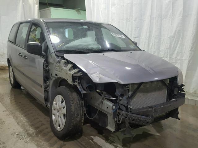 2C4RDGBG5ER145465 - 2014 DODGE GRAND CARA GRAY photo 1