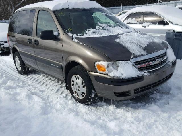 1GNDU03E72D244261 - 2002 CHEVROLET VENTURE GRAY photo 1