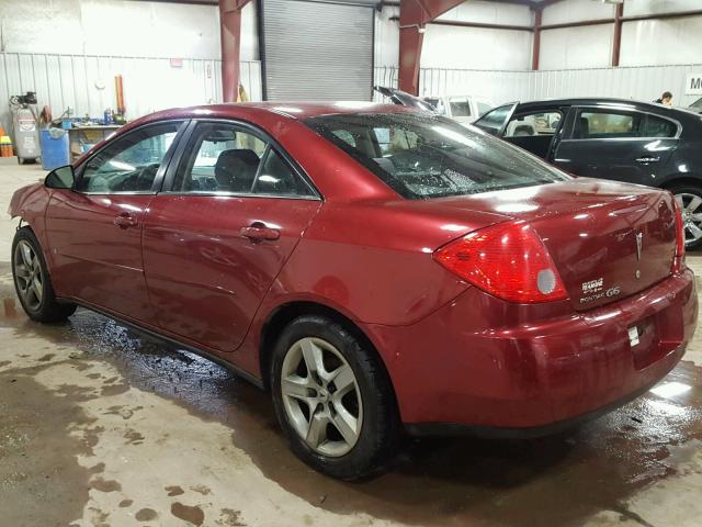 1G2ZG57B884156318 - 2008 PONTIAC G6 BASE RED photo 3