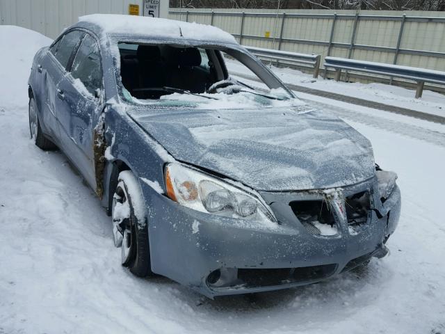 1G2ZG57BX94133804 - 2009 PONTIAC G6 BLUE photo 1