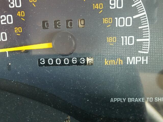 1G2WR1219XF349603 - 1999 PONTIAC GRAND PRIX BLACK photo 8