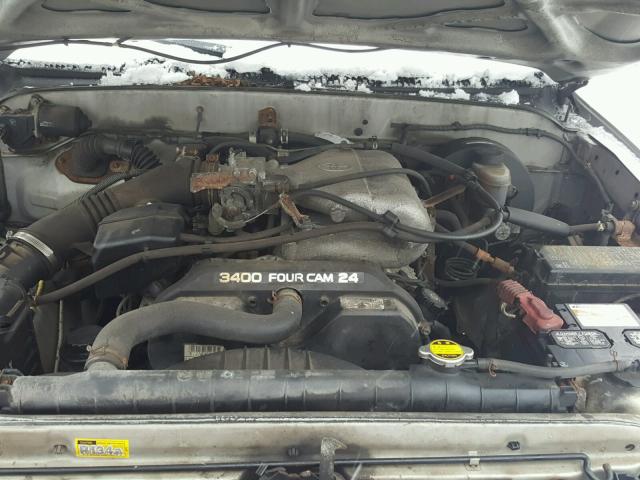 5TEGN92N72Z074421 - 2002 TOYOTA TACOMA DOU SILVER photo 7