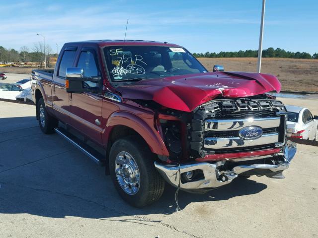 1FT7W2A60GEB53597 - 2016 FORD F250 SUPER RED photo 1