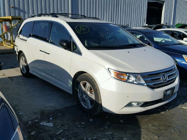 5FNRL5H96DB020873 - 2013 HONDA ODYSSEY TO WHITE photo 1