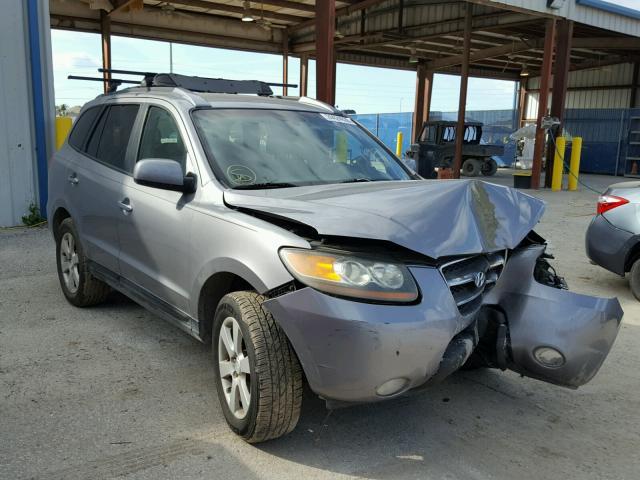 5NMSH13E17H081650 - 2007 HYUNDAI SANTA FE S GRAY photo 1