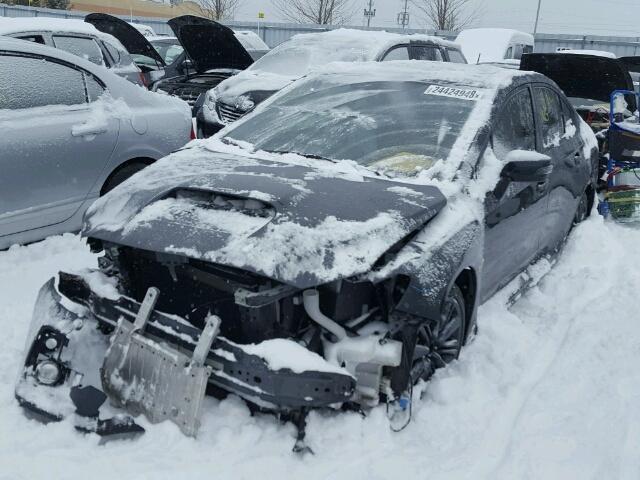 JF1VA1D6XJ9800654 - 2018 SUBARU WRX PREMIU GRAY photo 2