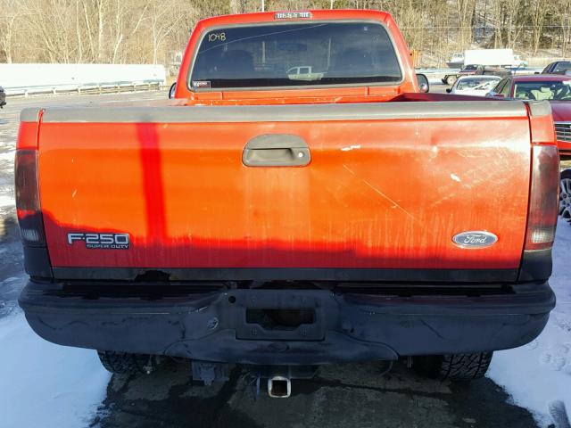 1FTNF21F82EA92998 - 2002 FORD F250 SUPER RED photo 6