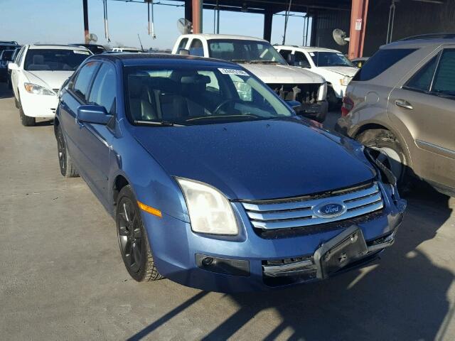 3FAHP07159R185226 - 2009 FORD FUSION SE BLUE photo 1