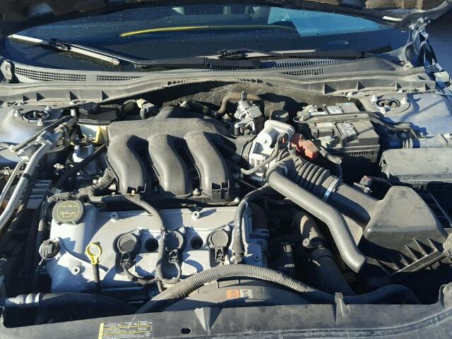 3FAHP07159R185226 - 2009 FORD FUSION SE BLUE photo 7