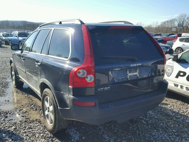 YV4CZ592361268772 - 2006 VOLVO XC90 BLACK photo 3