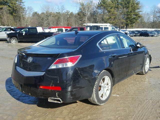 19UUA865X9A025044 - 2009 ACURA TL BLACK photo 4