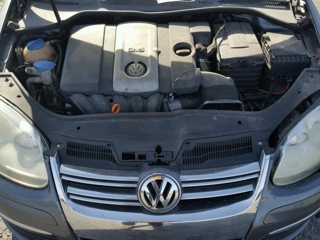 3VWRM71K28M178325 - 2008 VOLKSWAGEN JETTA SE GRAY photo 7