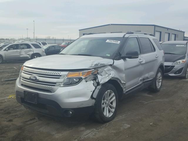 1FMHK7D85BGA86711 - 2011 FORD EXPLORER X SILVER photo 2